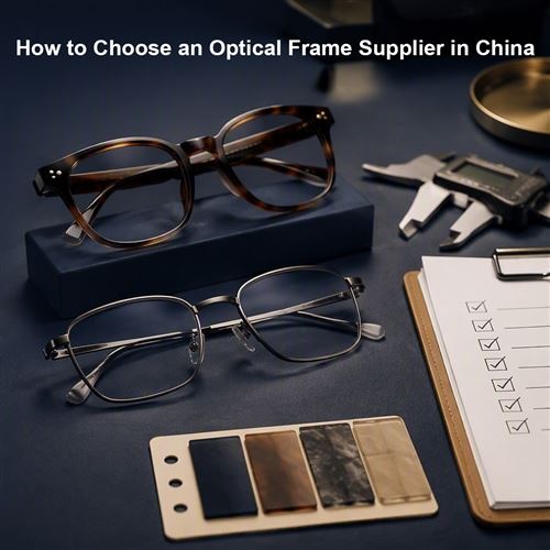 中国で光学フレームのサプライヤーを選択する方法: 実践的なバイヤーズ ガイド